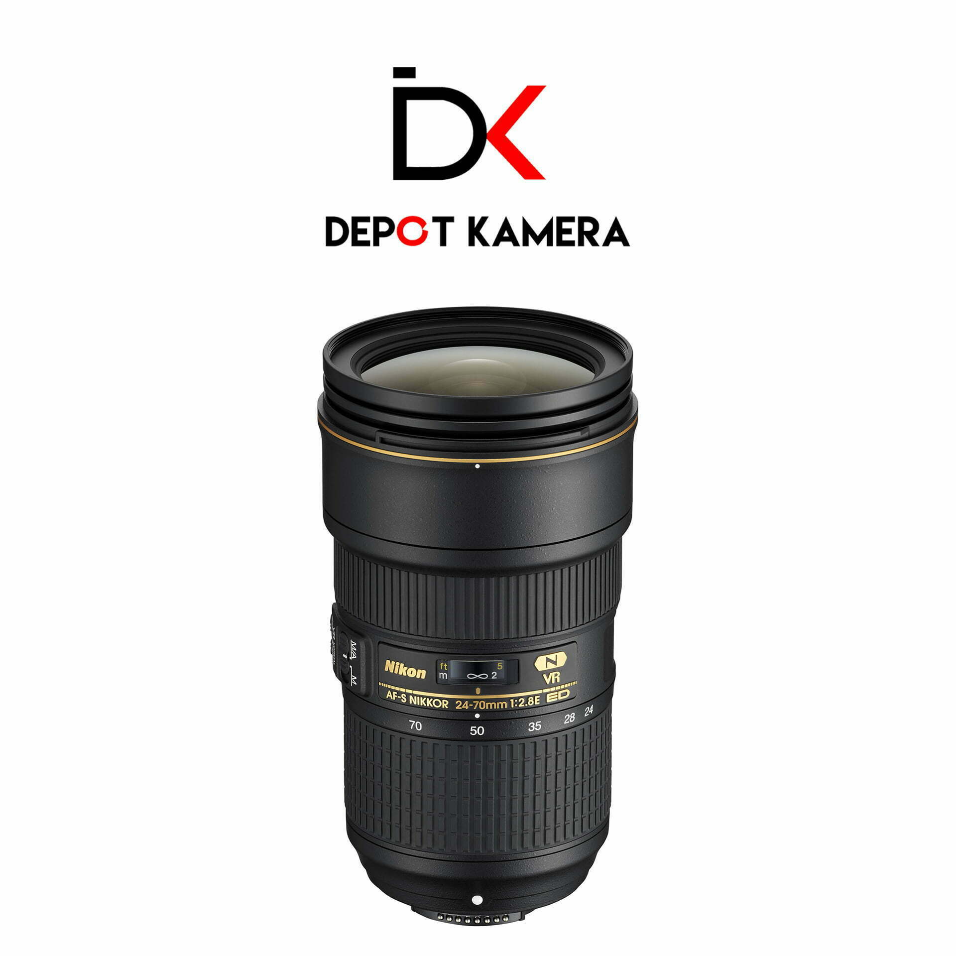 クイック出荷 ニコン AF-S NIKKOR 24-70mm f/2.8E ED VR 作動品 - カメラ