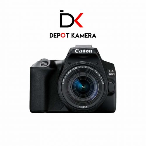 2. Canon EOS 200D Mark ii kit 18-55 (Black)