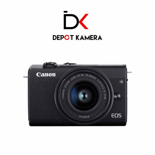 3. Canon EOS M200 + Kit 15-45mm (Black)