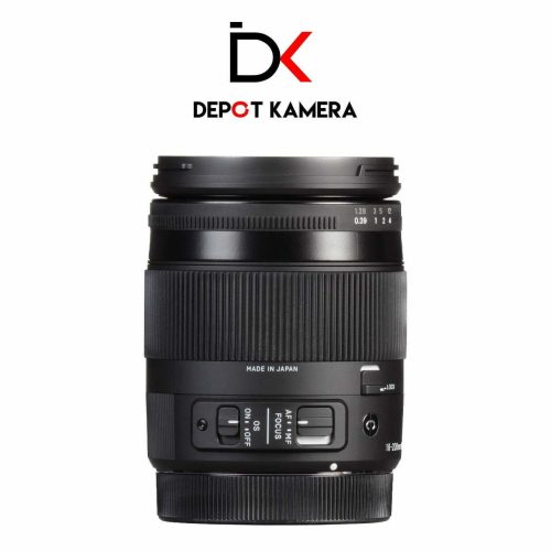 Sigma 18-200mm F3.5-6.3 DC Macro OS HSM Lens for Canon (c)+logo