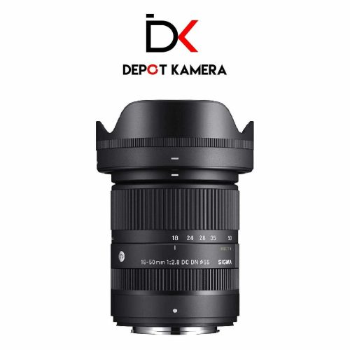 Sigma 18-50mm F2.8 DC DN (C) Lens for Fujifilm X+logo