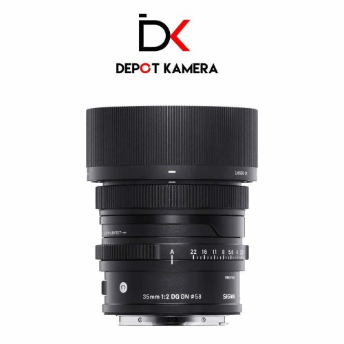 Sigma 35mm f2 DG DN Contemporary Lens for L Mount+LOGO