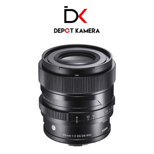 Sigma 65mm f2 DG DN Contemporary Lens for L Mount+LOGO
